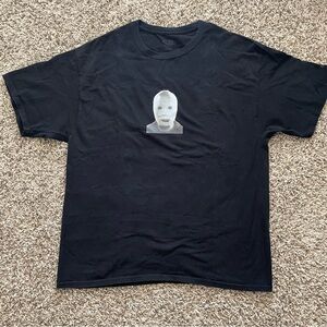 bandage face tee